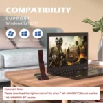 WAVLINK WN690X1 For PC AX1800 WiFi 6 Wireless-AX USB3.0 Adapter Dual Band Network Adapter - Image 6