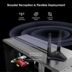 WAVLINK WN675X3-PCIE Tri-band 5400Mbps WiFi 6E PCIe Wireless Adapter BT 5.3 Network Card - Image 6