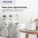 WAVLINK WN535M2 For Home Office 2pcs Mesh Wireless Router AC1200 Dual Band WiFi Signal Booster - Image 2