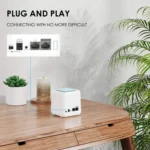 WAVLINK WN535M3 For Home Office 3pcs Mesh Wireless Router AC1200 Dual Band WiFi Signal Booster - Image 5