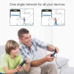 WAVLINK WN551K2 2pcs AC3000 WiFi Wireless Repeater Built-in Antenna Tri-Band Mesh Wireless Router - Image 5