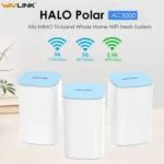 WAVLINK WN551K3 3pcs AC3000 WiFi Wireless Repeater Built-in Antenna Tri-Band Mesh Wireless Router - Image 3