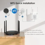 WAVLINK WN578W2 For Home Office N300 WiFi Wireless AP Repeater Signal Booster - Image 3