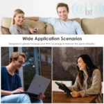 WAVLINK WN578W2 For Home Office N300 WiFi Wireless AP Repeater Signal Booster - Image 6