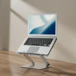 AP-2DB With Book Clips Portable Folding Laptop Adjustable Hollow Heat Dissipation Stand - Image 2