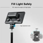 VLOGLITE PAD192RGB For DSLR Camera Gopro LED Camera Fill Light RGB Full Color Photography Lighting - Image 6