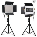 VLOGLITE W660S For Video Film Recording 3200-5600K Lighting LED Video Light with Tripod