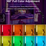 VLOGLITE W150RGB-II With LCD Display RGB Video Light Handheld Light Stick LED Video Light - Image 5