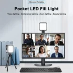 VLOGLITE W49 Photography Cell Phone Live Streaming Beauty Lights Mini Fill Light LED Camera Light - Image 4