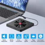 052 USB + Type-C DVD Burner Readable SD / TF Card DVD-RW Recorder PC External Optical Drive - Image 3