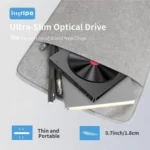 052 USB + Type-C DVD Burner Readable SD / TF Card DVD-RW Recorder PC External Optical Drive - Image 7