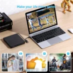 BT668 Readable TF / SD Card USB Multi-Function CD Disc Player External Optical Drive DVD Burner - Image 5