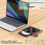 048 Type-C Optical Drive Portable DVD-RW External USB Optical Drive Laptop DVD Burner - Image 4
