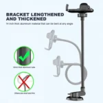 X034 Universal Truck Bus Dashboard Flexible Adjustable Windshield Suction Cup Car Phone Holder - Image 4