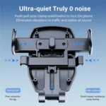 D46+101+K5 Universal Suction Cup Car Center Console Phone Mount Bracket With Telescopic Arm - Image 6