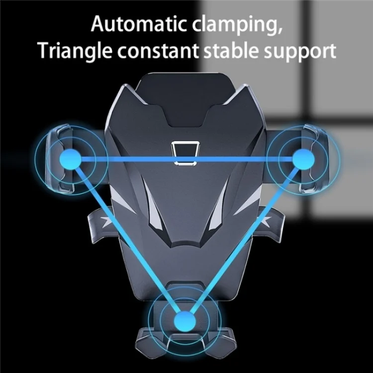 SYA0023783_2.webp D39+105 With Air Vent Clip Suction Cup Base Telescopic Arm Automatic Clamp Car Phone Holder Bracket - Image 3