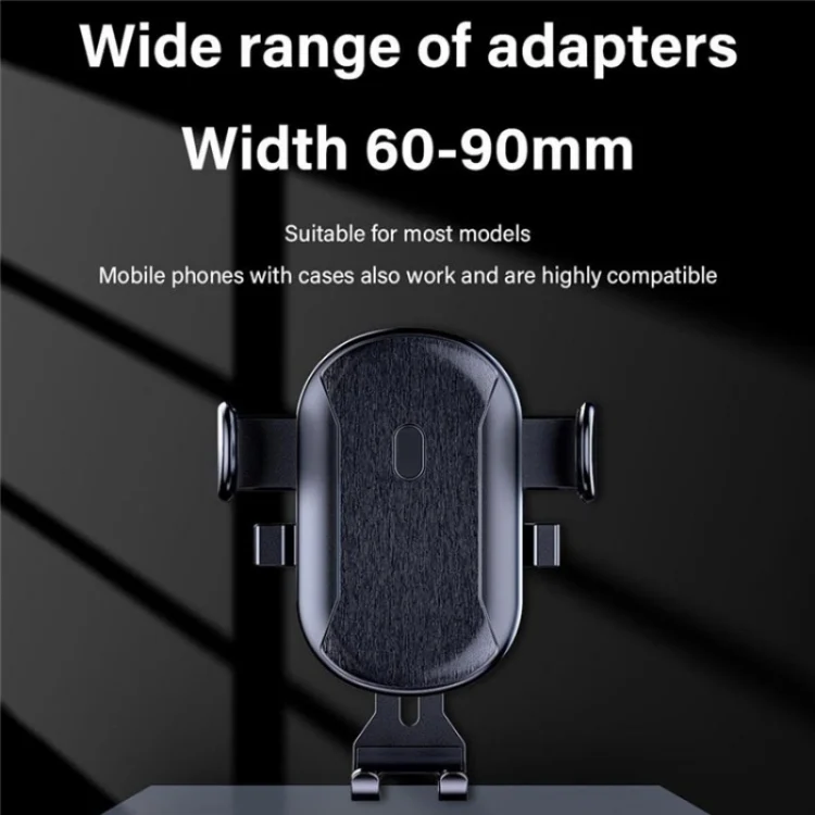 SYA0023791_3.webp D48+105+K5 Brushed Pattern Car Dashboard Windshield Telescopic Suction Cup Air Vents Phone Mount - Image 4