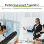T5-H-L Red Laser Pointer Presentation Clicker 2.4GHz PPT Remote Control Presenter Flip Pen - Image 6