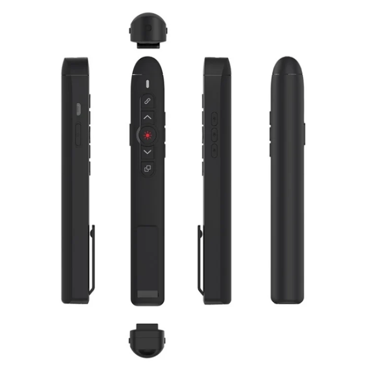 SYA0023796_1.webp T5-H-A With Volume Control Laser Pointer 2.4G Wireless Presenter Remote Office Presentation - Image 2