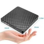 633 Rhombus Pattern USB3.0 Computer Laptop External Optical Drive Burner DVD Write - Image 3