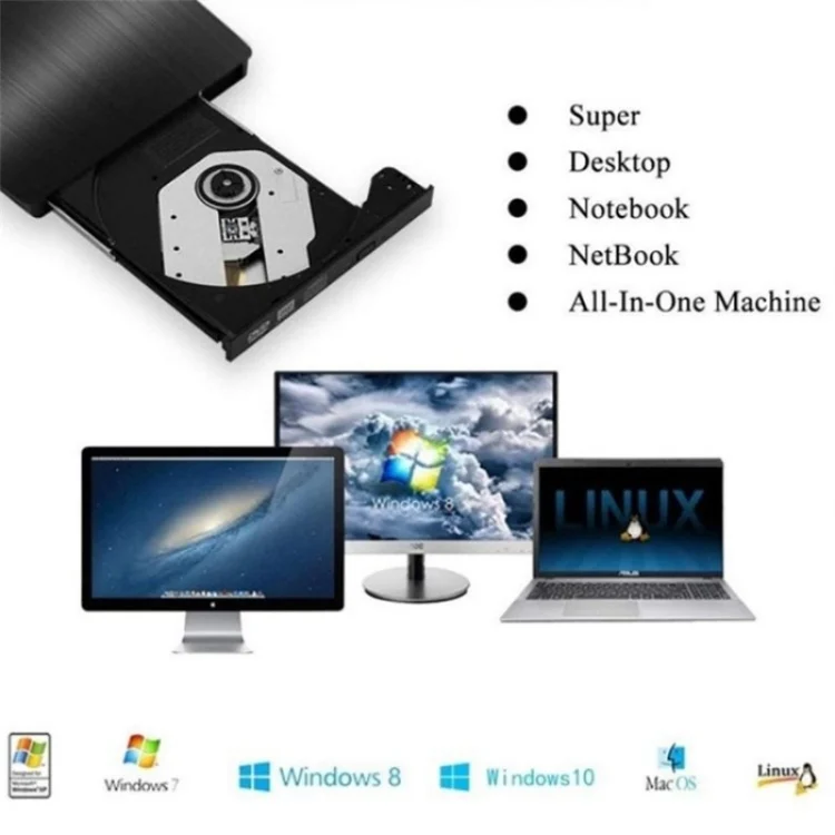 SYA0024103_B3.webp 663 High Speed CD DVD Burner USB3.0 Computer Laptop External Optical Drive Burner - Image 4