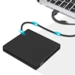 XD009 External CD Reader VCD Burner Ultra-thin Design Laptop Computer USB 3.0+Type-C DVD Drive - Image 4