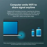 LB-LINK WN650H Portable USB WiFi Receiver Dual Band 650M Wireless Network Card - Image 6