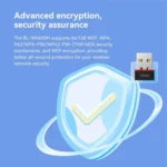 LB-LINK WN650H Portable USB WiFi Receiver Dual Band 650M Wireless Network Card - Image 7