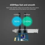 LB-LINK BL-P650H PCI-E 2.4G / 5G Dual-band Computer Wireless Network Adapter AC Network Card - Image 5