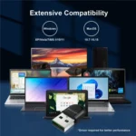 WAVLINK WN691A1F 5GHz / 2.4GHz Wireless Dongle AC650 USB 2.0 WiFi Adapter - Image 5