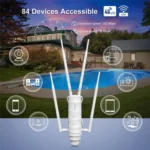 WAVLINK WN572HE4D AC1200 4G LTE WiFi Dual Band 4 Detachable Antennas Router - Image 4