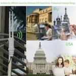 WAVLINK WN570HN2 With PoE Powered WAN/ AP / Repeater Mode 300Mbps Outdoor Router - Image 7