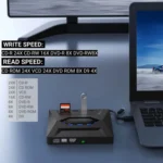 B21-Y 3.0 USB External Mobile Multi-Function 5-in-1 Laptop Type-C DVD Recorder Optical Drive - Image 6