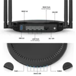 WAVLINK WN531AX2 AX1800 Dual Band Gigabit Wireless Internet Router WiFi 6 Repeater - Image 8