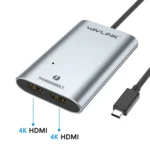 WAVLINK WL-UTA02H Multi-Screen Extender Converter Thunderbolt 3 to Dual HDMI Adapter - Image 2