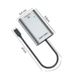 WAVLINK WL-UTA02H Multi-Screen Extender Converter Thunderbolt 3 to Dual HDMI Adapter - Image 4