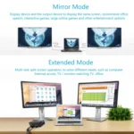 WAVLINK WL-UG39DK3 Fast Charging Gigabit Ethernet Dual Display Video Dock USB 3.0 Hub - Image 3