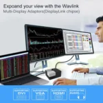 WAVLINK WL-UG39DK3 Fast Charging Gigabit Ethernet Dual Display Video Dock USB 3.0 Hub - Image 7