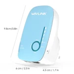 WAVLINK WN576K1 AC1200 Household WiFi Router Network Extender Dual Band Wireless Repeater (Blue) - Image 5