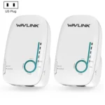 WAVLINK WN576K2 AC1200 Household WiFi Router Network Extender Dual Band Wireless Repeater (White)