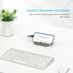 WAVLINK WL-UHP3D01 Portable Type-C Cell Phone Docking Station Multi-Port USB HUB Adapter - Image 4