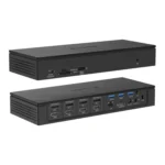 WAVLINK UG69PD10 1 to 4 Screens 4K/5K AV Transfer USB-C to HD Type-C Docking Station Hub - Image 2