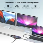 WAVLINK WL-UTD05 Multi-Function 4-in-1 Extender Type-C to DP Thunderbolt 3 Connector 4K Transfer - Image 6