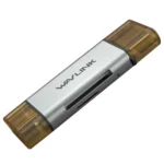 WAVLINK WL-CR3002 Multi-Function Mini Aluminum Alloy Shell Type-C+USB3.0 SD/TF Card Reader - Image 2
