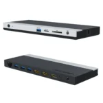 WAVLINK WL-UMD01 USB3.0 Splitter Docking Station Gigabit Ethernet / DP / HD Cable Converter - Image 3