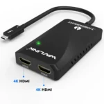 WAVLINK WL-UTA01H Type-C Thunderbolt 3 to Dual HDMI Multi-Screen Extender Splitter Adapter - Image 7