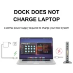 WAVLINK WL-UG39DK7 USB3.0 Hub Adapter Multi-Screen Graphics Card Universal Docking Station - Image 7