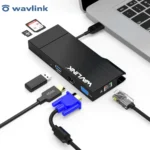 WAVLINK WL-UG39DH2 USB3.0 to HD / VGA / Gigabit Ethernet Splitter Adapter - Image 5