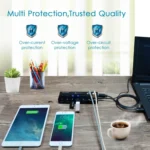 WAVLINK WL-UH3073D USB3.0 HUB Adapter 7-Port Docking Station with Individual Switch - Image 7