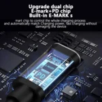 Type C to Square for Lenovo PD 135W Charging Cable, Length: 1.8m - Image 5